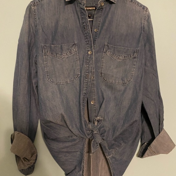 Express Jean Shirt - Picture 2 of 2